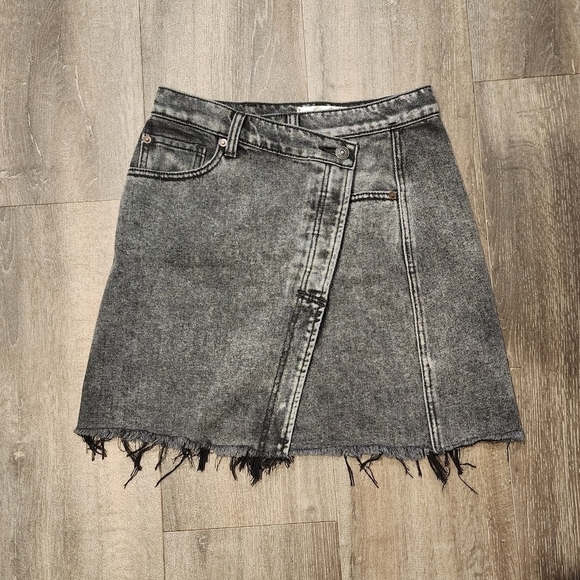 *NWOT* Free People We The Free Parker Wrap Mini Skirt - Picture 3 of 6